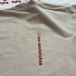 I Love Jholano's Cream Tee